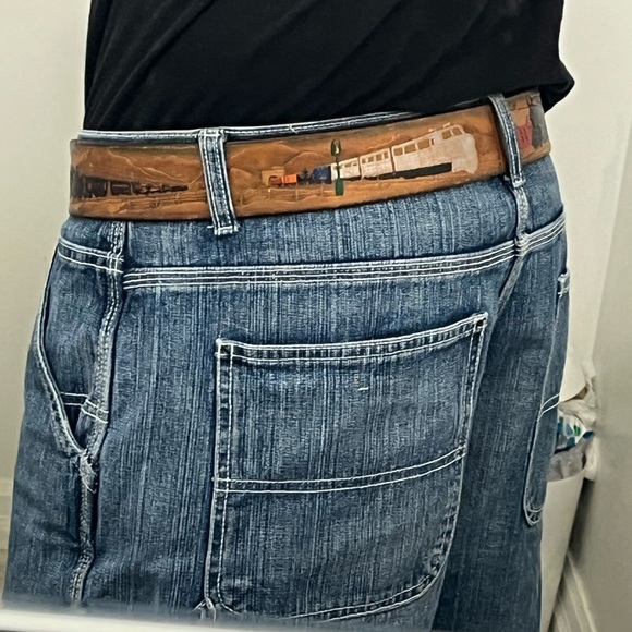 Vintage Train Western Belt - Picture 6 of 6